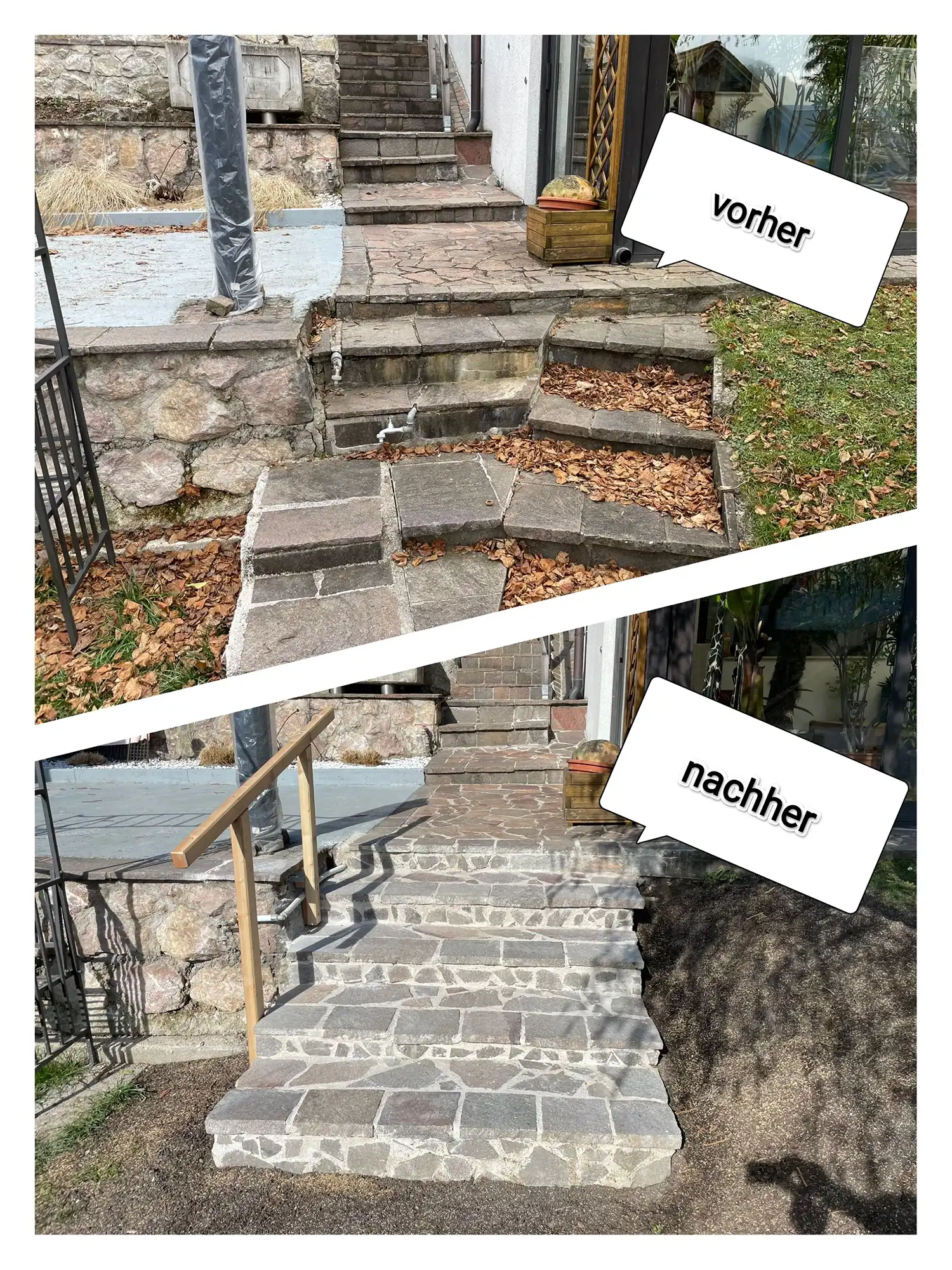 Vorher / Nachher